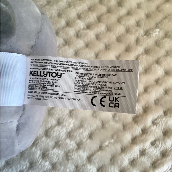 Squishmallows Brian The Dog Grey Dog Stuffed Animal Plush Toy 5 Inches - Picture 7 of 7